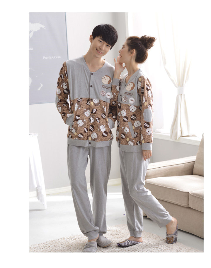 Pyjama mixte en Coton à manches longues - Ref 3005169 Image 7