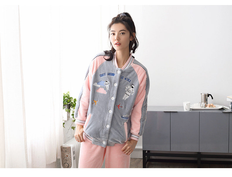 Pyjama mixte en Polyester Polyester  à manches longues - Ref 3005175 Image 11