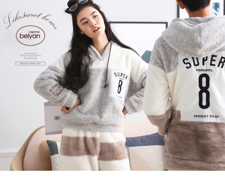 Pyjama mixte en Polyester Polyester  à manches longues - Ref 3005071 Image 6