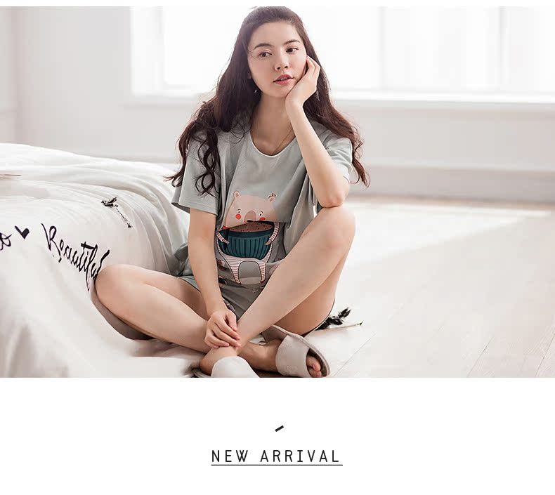 Pyjama mixte en Coton à manche courte - Ref 3005202 Image 15