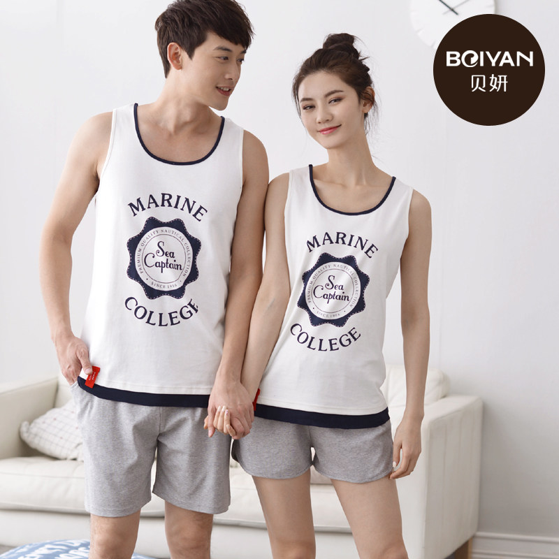 Pyjama mixte en Coton à sans manches - Ref 3005223 Image 3