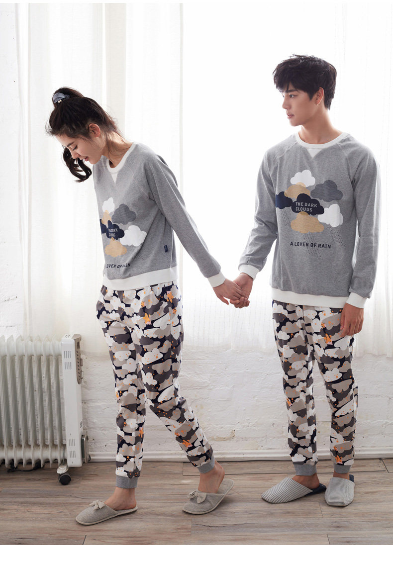 Pyjama mixte en Coton à manches longues - Ref 3005074 Image 10