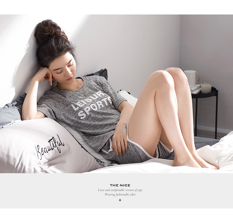 Pyjama mixte en Coton à manche courte - Ref 3005106 Image 11