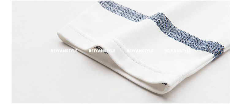 Pyjama mixte en Coton à manchon moyen - Ref 3005234 Image 23