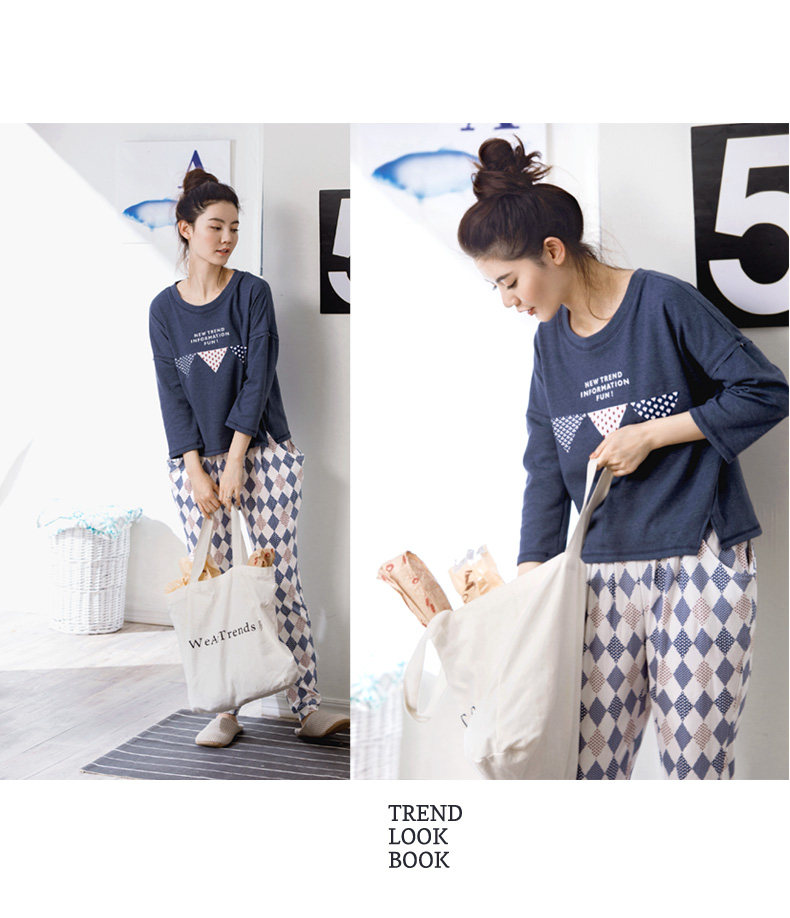 Pyjama mixte en Coton à manches longues - Ref 3005183 Image 9