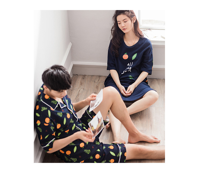 Pyjama mixte en Coton à manche courte - Ref 3005196 Image 19