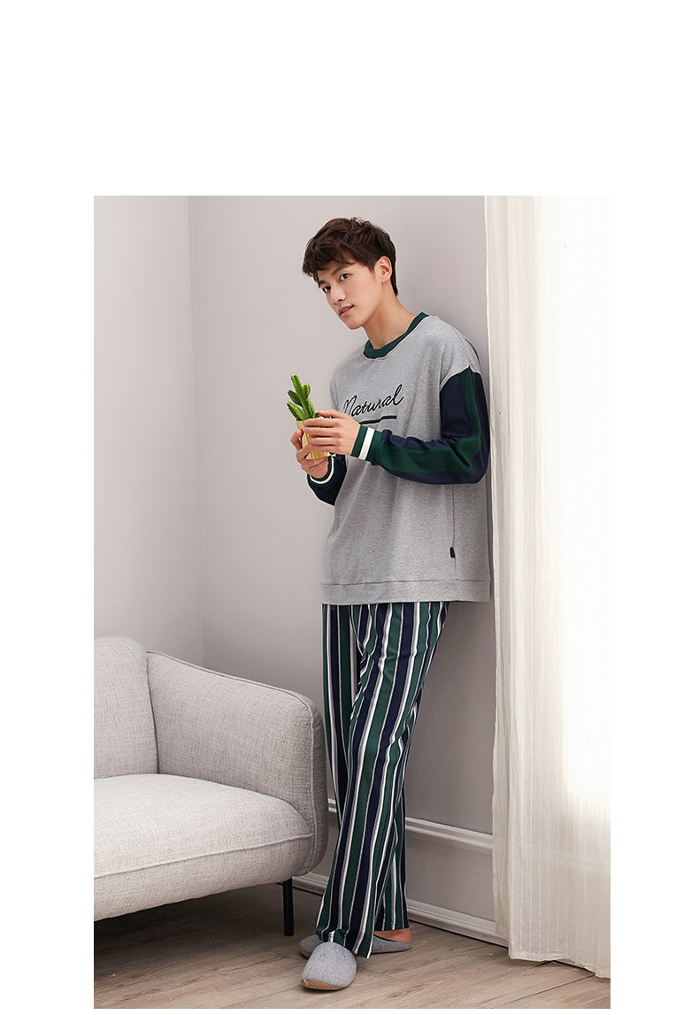 Pyjama mixte en Coton à manches longues - Ref 3005204 Image 14