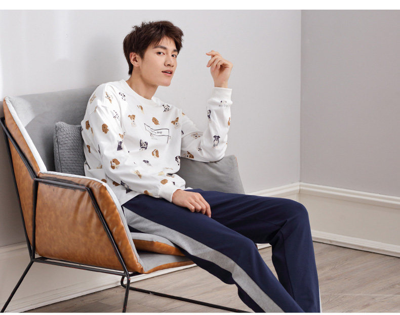 Pyjama mixte en Coton à manches longues - Ref 3005144 Image 17