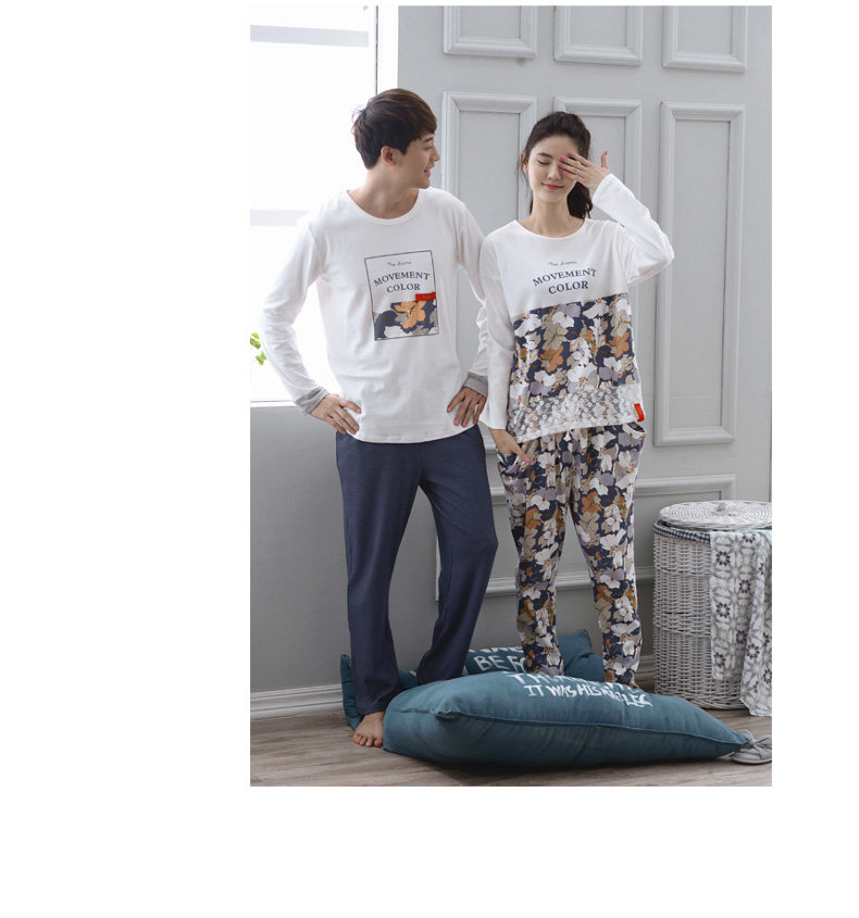 Pyjama mixte en Coton à manches longues - Ref 3005079 Image 9