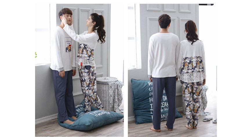 Pyjama mixte en Coton à manches longues - Ref 3005079 Image 18