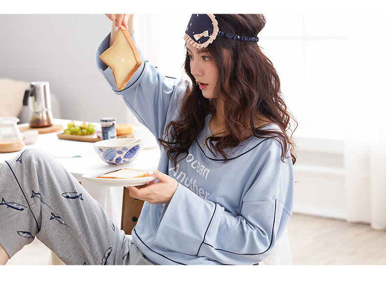 Pyjama mixte en Coton à manches longues - Ref 3005230 Image 18