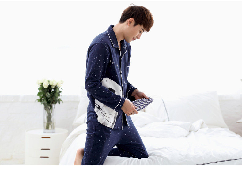 Pyjama mixte en Coton à manches longues - Ref 3005126 Image 9