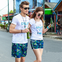 Gailang Holiday Leisure Beach Pants Mens Quick Dry Large Size Loose Hot Spring Pants Womens Casual Shorts Mens Punch Swimming Pants