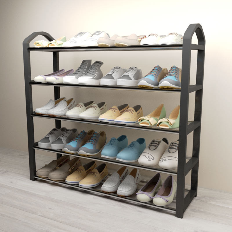 Shoe Rack Domestic Doorway Dorm Room Rental Door Large Capacity Multilayer Super 2021 Burst New INS Nemesis Red