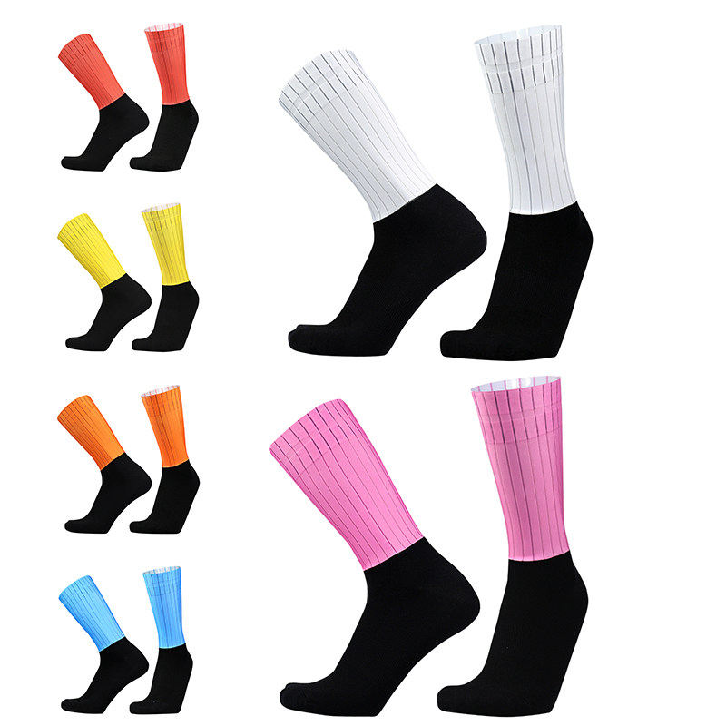 New aerodynamic cycling socks Aero socks team dedicated bicycle socks socks body stitching for men and women
