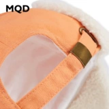 MQD Пуховик подходит для мужчин и женщин, удерживающая тепло бархатная кепка, детская одежда, 2020, подходит для подростков