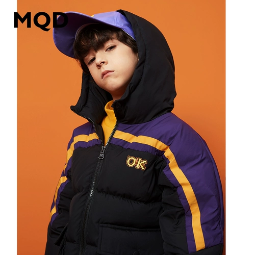 Детская демисезонная куртка с капюшоном для мальчиков, средней длины