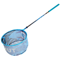 Tuku upgraded carbon copy net multi-section shrink positioning copy net pole fishing fishing nano quick-drying fishing net fishing gear