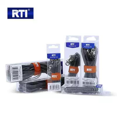 RTI stainless steel wire high-bomb fishing slip rope automatic telescopic fishing special high-grade fishing rod fishing safety rope