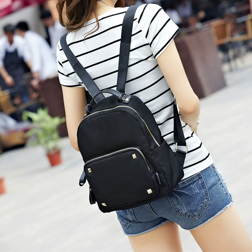 Модный рюкзак, вместительная и большая универсальная сумка через плечо для путешествий, ткань оксфорд, коллекция 2023, в корейском стиле