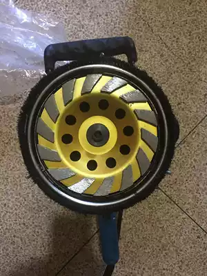 Dust-free wall grinding machine rough Planer old wall refurbbling machine stone concrete polishing machine shovel Wall machine