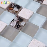 [Lenas Mosaic] Мозаика Shell Mosaic Living Room Плитка Бенес Бар Средиземноморье Самопост