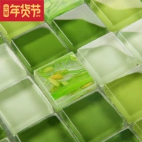 Зеленая мозаика, морской конек