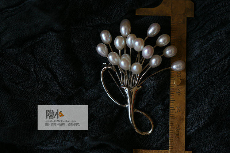 Broche femme en Nacre - Ref 1174650 Image 32