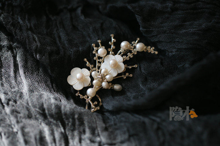 Broche femme en Nacre - Ref 1174650 Image 9