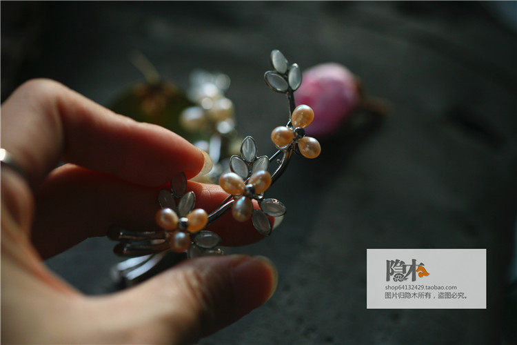 Broche femme en Nacre - Ref 1174650 Image 34