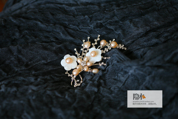 Broche femme en Nacre - Ref 1174650 Image 24