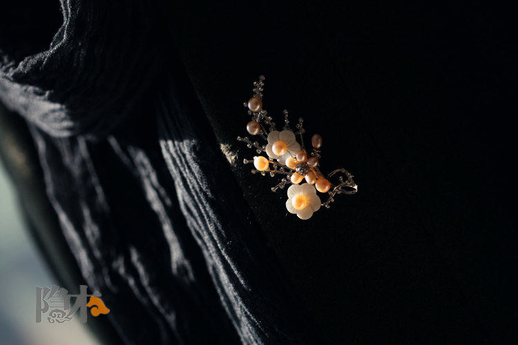 Broche femme en Nacre - Ref 1174650 Image 13