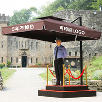 Outdoor Security Kiosk Beach Umbrella Door Guard Stand Guard Stand Guard Terrace Property Large Swing Stall Outdoor Sun Umbrella Courtyard Umbrella Booth Umbrella