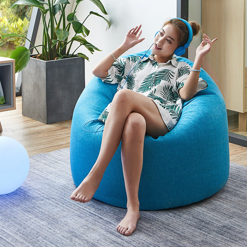 Outdoor Balcony Outdoor Net Red Mini Sofa Bean Bag Tatami Sloth Bedroom Casual Backrest Casual Sofa Chair