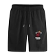 Miami Heat Basketball Sports Quần short cotton giản dị Kích thước lớn thoáng khí Đào tạo thời trang Quần năm điểm Nam và nữ - Quần Jogger