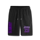 Little Emperor Lakers Số 23 James Tất cả Quần cotton Bóng rổ Phong cách Hàn Quốc Quần lửng Tide thoáng khí Đàn ông - Quần short