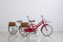 Japanese iimo retro British style childrens bicycle 3-4-5-6 years old pedal tricycle stroller 16 inch 18 inch