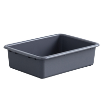 Thickened Hotel Cutlery Collection Frame Bowls Plastic Vegetable Basket Screening Box Restaurant Dining Car Collection Basin Saucepan