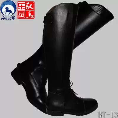 Equestrian riding boots riding boots Obstacle riding boots all cowhide riding equestrian equipment Horse Park harness