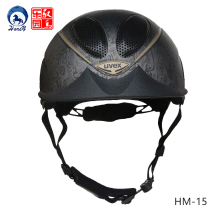 HM-15UVEX equestrian helmet professional riding helmet ultra-light breathable 3D adjustable dark flower auspicious cloud