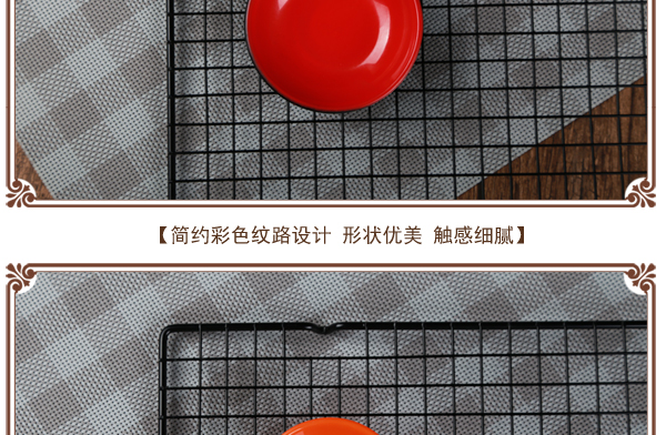 Đĩa nhựa dĩa tròn màu trắng nhỏ đĩa melamine nước sốt món ăn dầu món ăn nước sốt món ăn món ăn melamine món ăn đũa ăn cơm