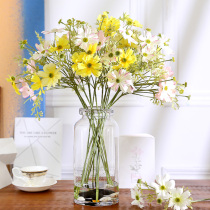 Simulation flower Gesang flower small cherry blossom cosmos silk flower fresh living room floral garden flower art vase decorations