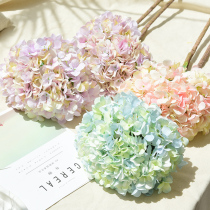 Korean simulation silk hydrangea large living room wedding fake flower arrangement floor decoration Anna hydrangea