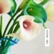 PU mini tay calla lily hoa nụ hoa giả hoa trang trí hoa giả trang trí nhà hoa bình hoa trang trí - Trang trí nội thất