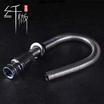 Steel wire plastic hose Basin sewer pipe Wash basin hose Inlaid with steel wire