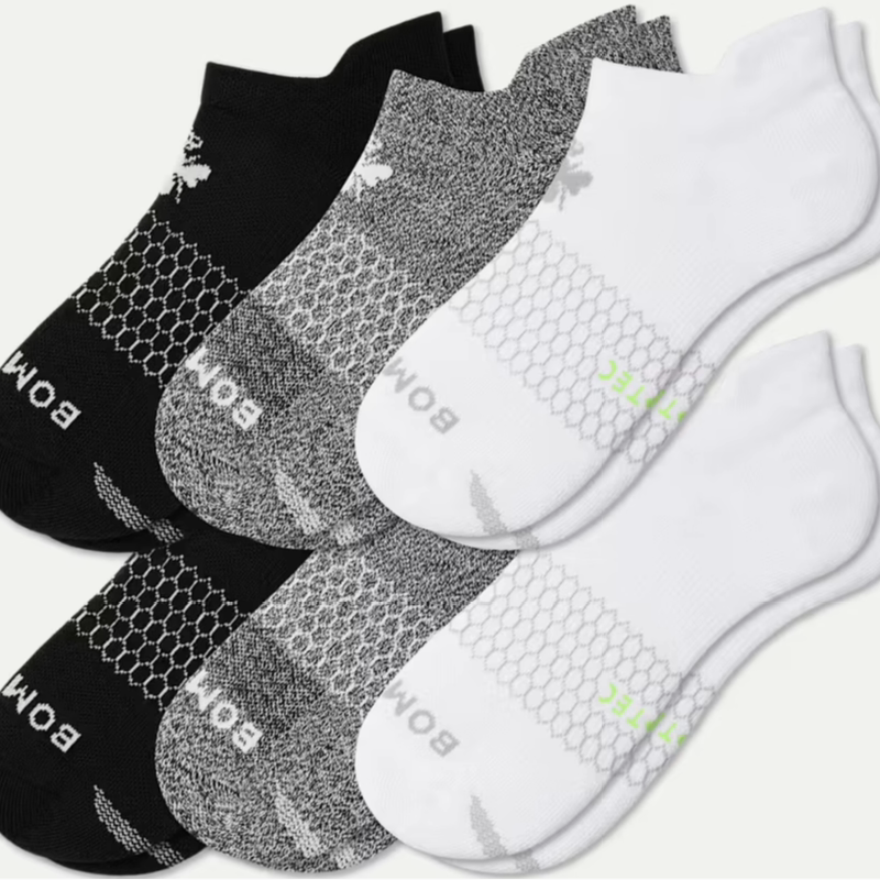 American Little Bee Professional Marathon Running Socks, Spring and Autumn Training Protective Socks, Breathable, Wear-Resistant, Quick-Drying Boat Socks