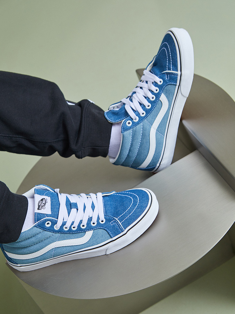 VANS 范斯 蓝芝士 男女款中帮帆布鞋 图3