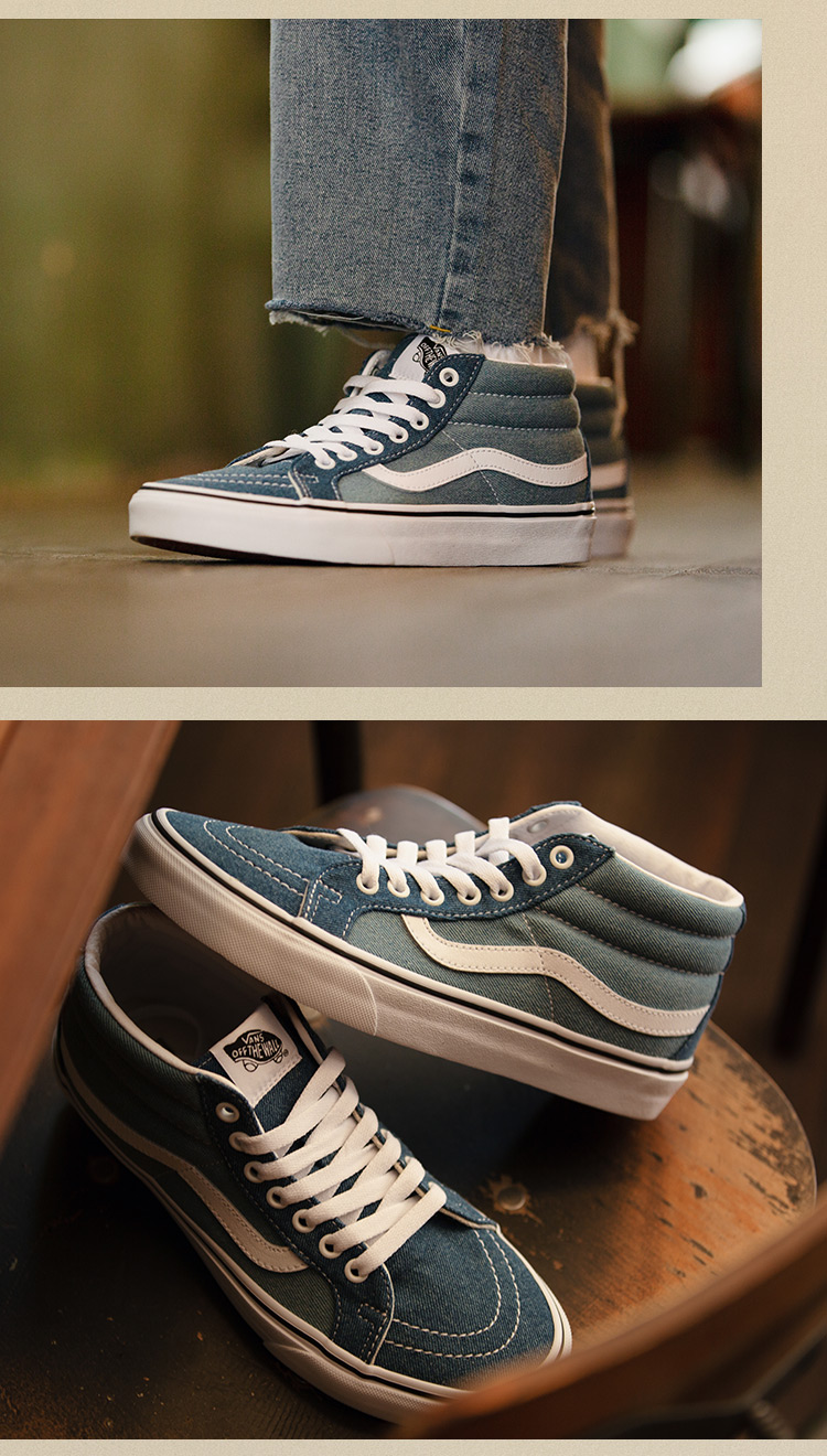 VANS 范斯 蓝芝士 男女款中帮帆布鞋 图6