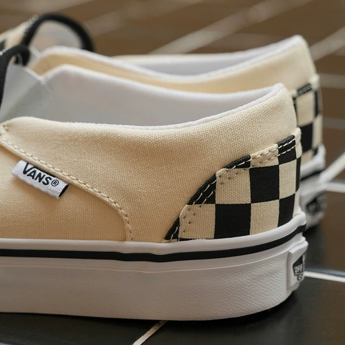 Vans, шахматы, тканевые туфли подходит для мужчин и женщин, официальный флагманский магазин