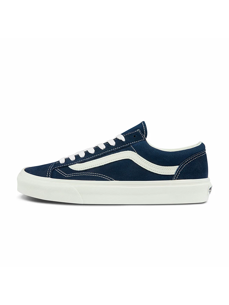 Vans Official Style 36 Silent Blue American Classic Retro Men's and Women's Sneakers Low Top